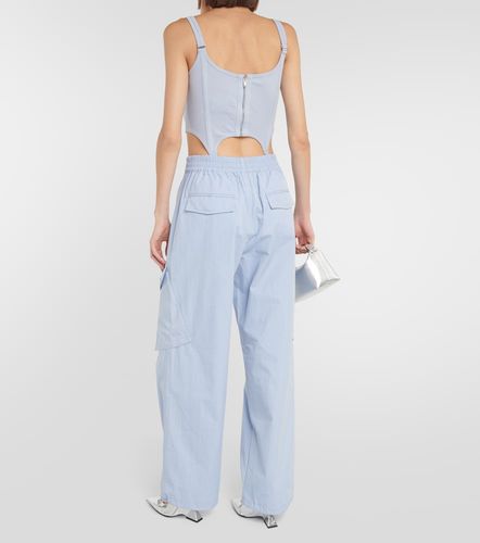 Pantalon cargo ample à taille basse - Dion Lee - Modalova