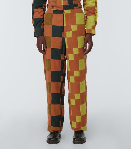 Pantalon Patchwork en velours côtelé - Bode - Modalova