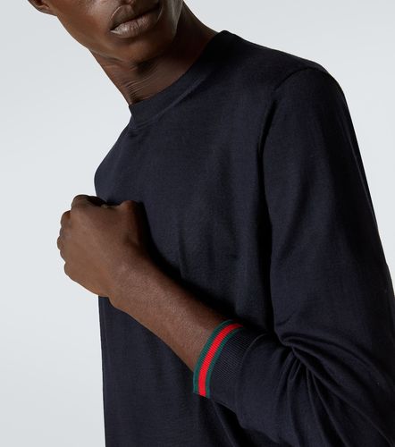 Gucci Pull Web en laine - Gucci - Modalova