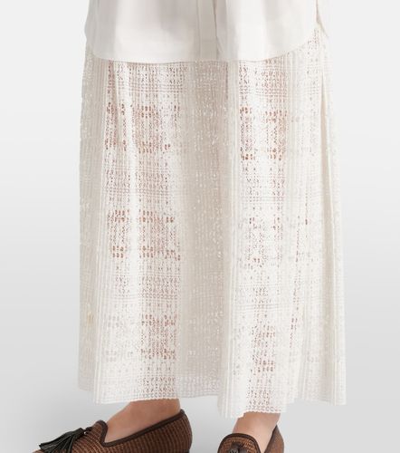 Robe chemise Jenner en popeline et dentelle - Simkhai - Modalova