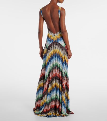 Missoni Robe longue en lamé - Missoni - Modalova
