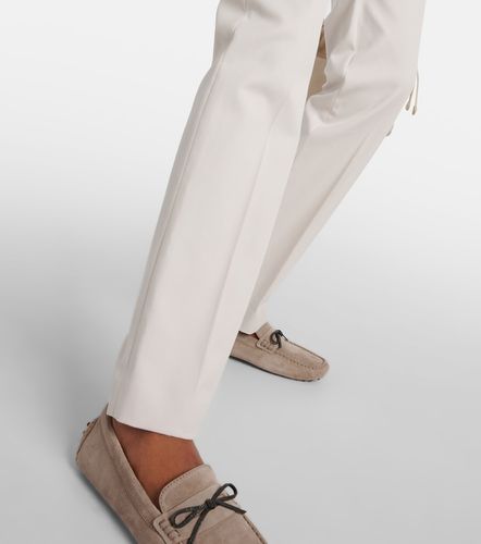 Pantalon slim en coton mélangé - Brunello Cucinelli - Modalova