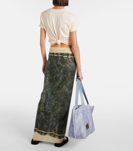 Paréo en coton à logo - Acne Studios - Modalova