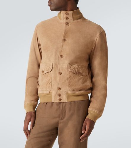 Veste bomber en daim - Polo Ralph Lauren - Modalova