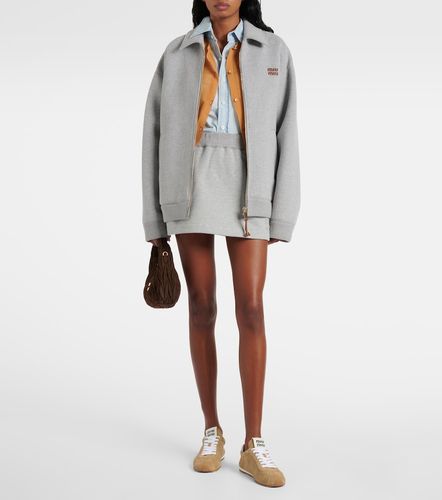 Miu Miu Baskets Retro en daim - Miu Miu - Modalova