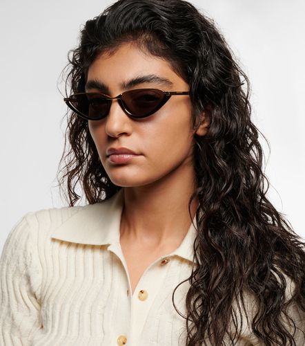 Lunettes de soleil œil-de-chat - Bottega Veneta - Modalova