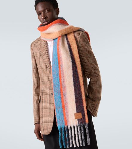 Écharpe rayée en alpaga mélangé - Loewe - Modalova