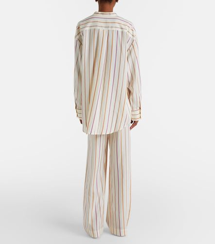 Asceno Pantalon droit Aria rayé - Asceno - Modalova