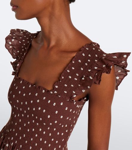 Robe midi Kendall en coton à pois - Rixo - Modalova
