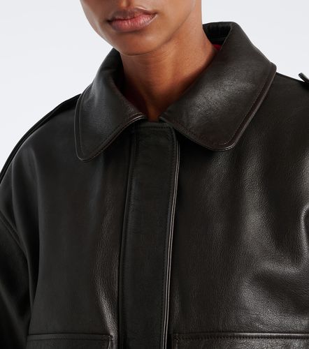 Veste blouson Russo en cuir - Loulou de Saison - Modalova