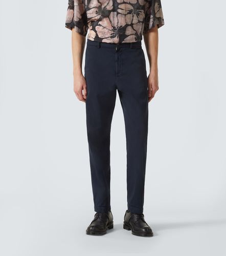 Pantalon chino en coton - Dries Van Noten - Modalova