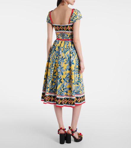 Dolce&Gabbana Robe midi imprimée - Dolce&Gabbana - Modalova