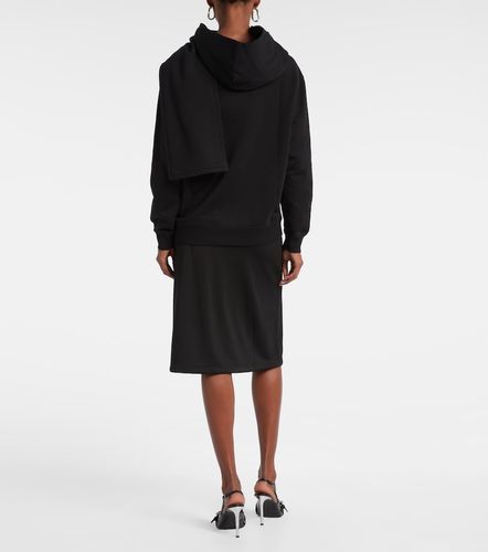 Courrèges Sweat-shirt asymétrique en coton - Courreges - Modalova
