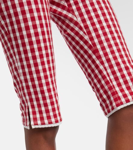 Pantalon capri Ebony en coton mélangé - Posse - Modalova