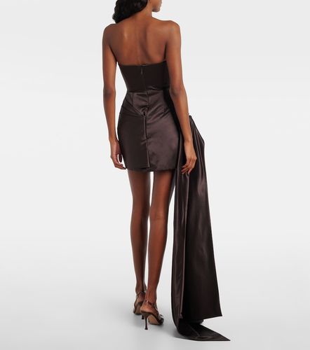 Alex Perry Robe bustier en satin - Alex Perry - Modalova