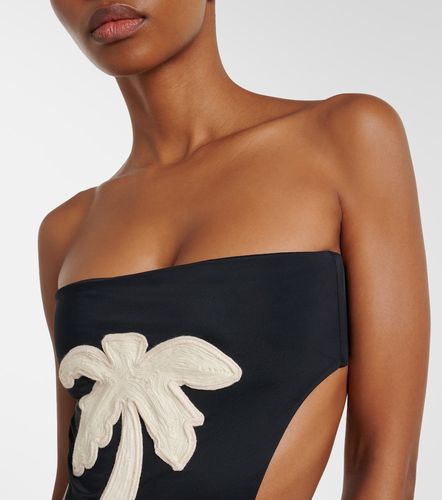 Maillot de bain bustier à broderies - Johanna Ortiz - Modalova