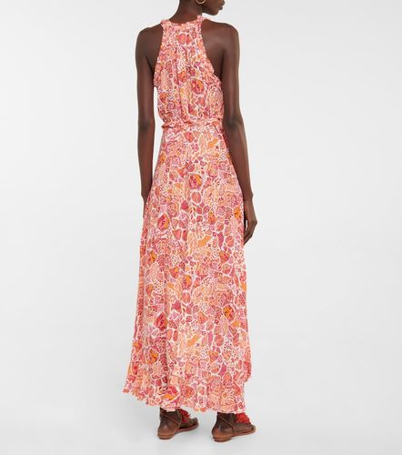 Robe longue Tamara imprimée - Poupette St Barth - Modalova