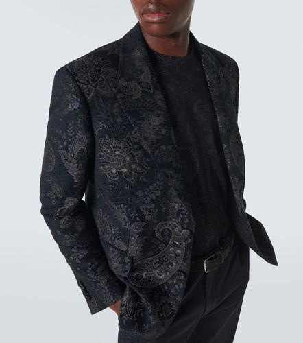 Etro Blazer en velours jacquard - Etro - Modalova