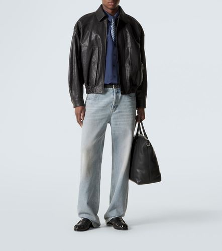 Saint Laurent Veste blouson en cuir - Saint Laurent - Modalova