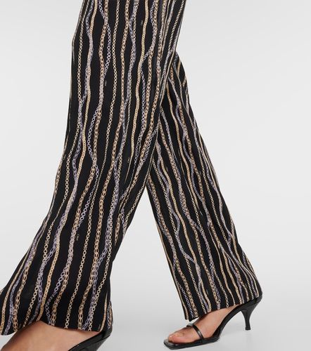 Chloé Pantalon en soie à imprimé - Chloe - Modalova