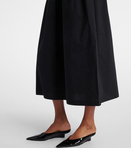 Robe longue White Label Malia en popeline de coton - Proenza Schouler - Modalova