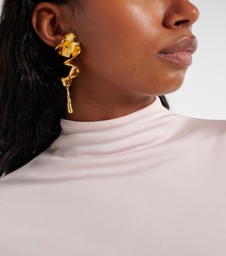 Boucles d'oreilles Tidal en plaqué or - Khaite - Modalova