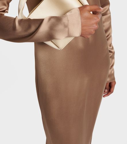 Toteme Robe longue en satin - Toteme - Modalova