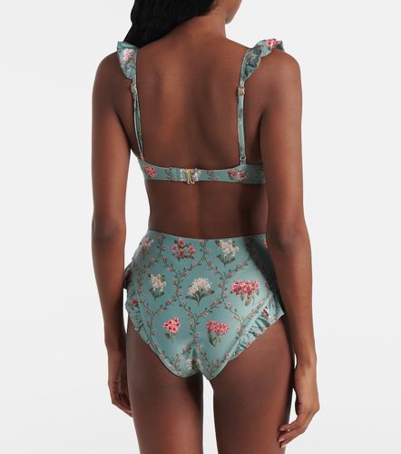 Haut de bikini Kiwi à fleurs - Agua by Agua Bendita - Modalova