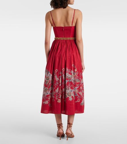 Robe midi Rhiannon en coton - Zimmermann - Modalova