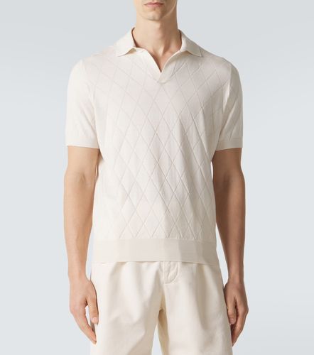 Polo en maille de coton - Brunello Cucinelli - Modalova