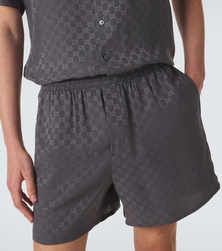 Gucci Short GG en soie - Gucci - Modalova