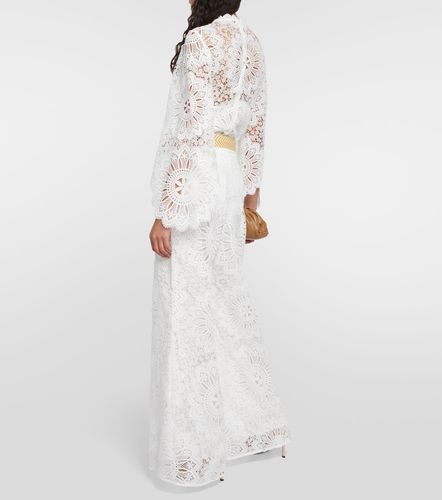 Pantalon à taille haute en dentelle - Zimmermann - Modalova