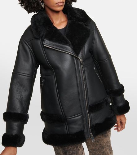 Blancha Veste en cuir et shearling - Blancha - Modalova