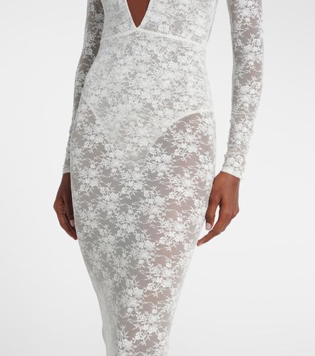 Robe de mariée longue en dentelle - Alex Perry - Modalova
