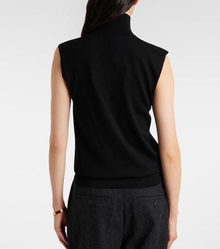 Pull sans manches en laine et soie - Toteme - Modalova