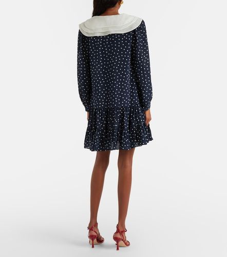 Robe Valetta en crêpe de soie à pois - Rixo - Modalova