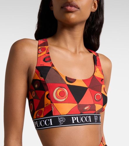 Brassière de sport Manuba à imprimé - Pucci - Modalova