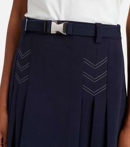 Mini-jupe plissée à ceinture - Tory Burch - Modalova