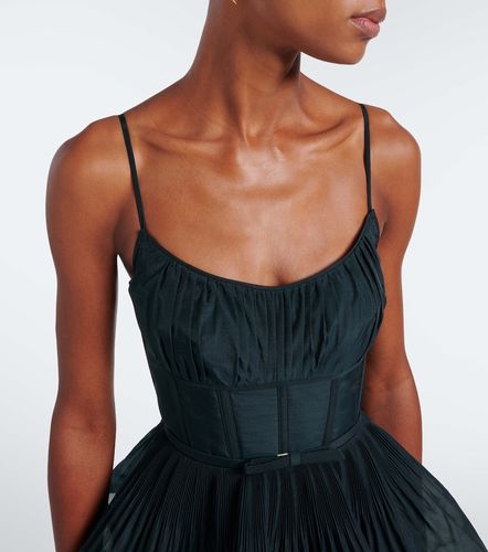 Robe midi à volants superposés - Zimmermann - Modalova