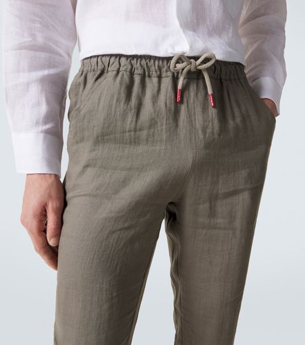 Kiton Pantalon slim en lin - Kiton - Modalova