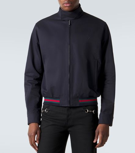 Gucci Veste Web Stripe en coton - Gucci - Modalova