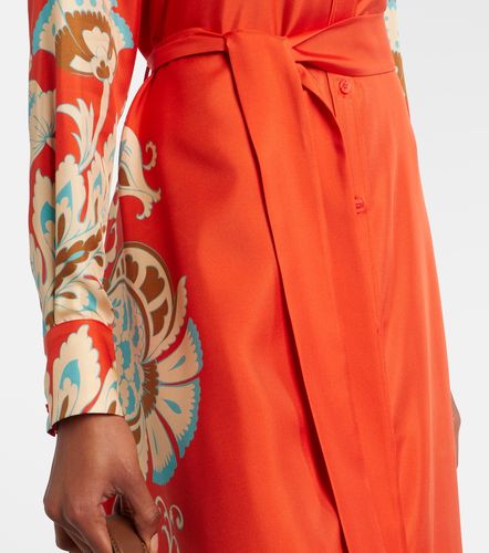 Etro Robe chemise imprimée en soie - Etro - Modalova