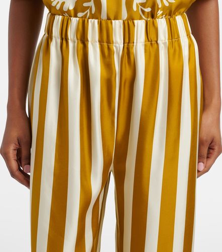 Pantalon ample rayé Pacha en soie - Eres - Modalova