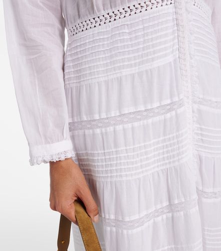 Robe longue Daniva en coton et dentelle - Marant Etoile - Modalova