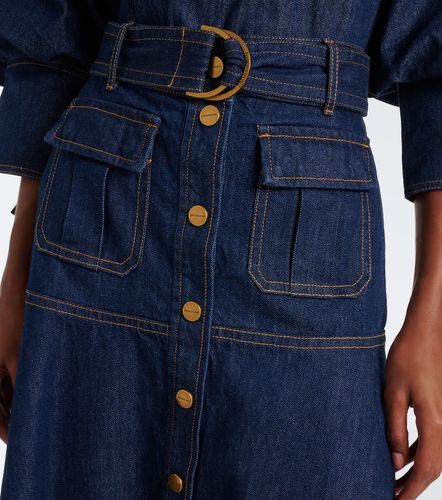 Zimmermann Jupe midi en denim - Zimmermann - Modalova