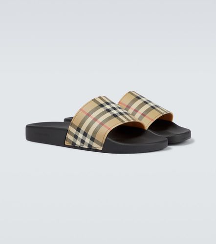 Burberry Mules Vintage Check - Burberry - Modalova