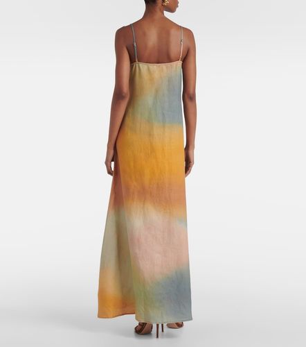 Staud Robe longue en lin - Staud - Modalova