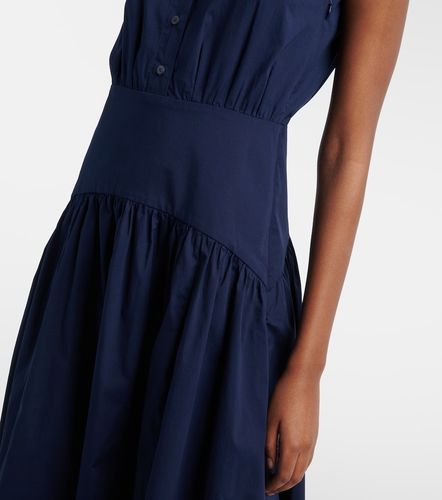 Staud Robe midi Romy en coton - Staud - Modalova