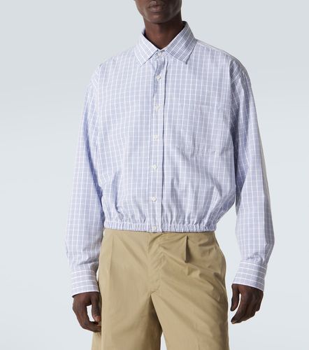 Prada Chemise en coton à carreaux - Prada - Modalova