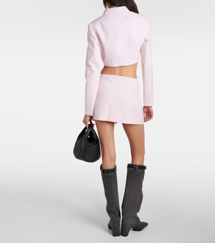 Coperni Mini-jupe en laine vierge - Coperni - Modalova